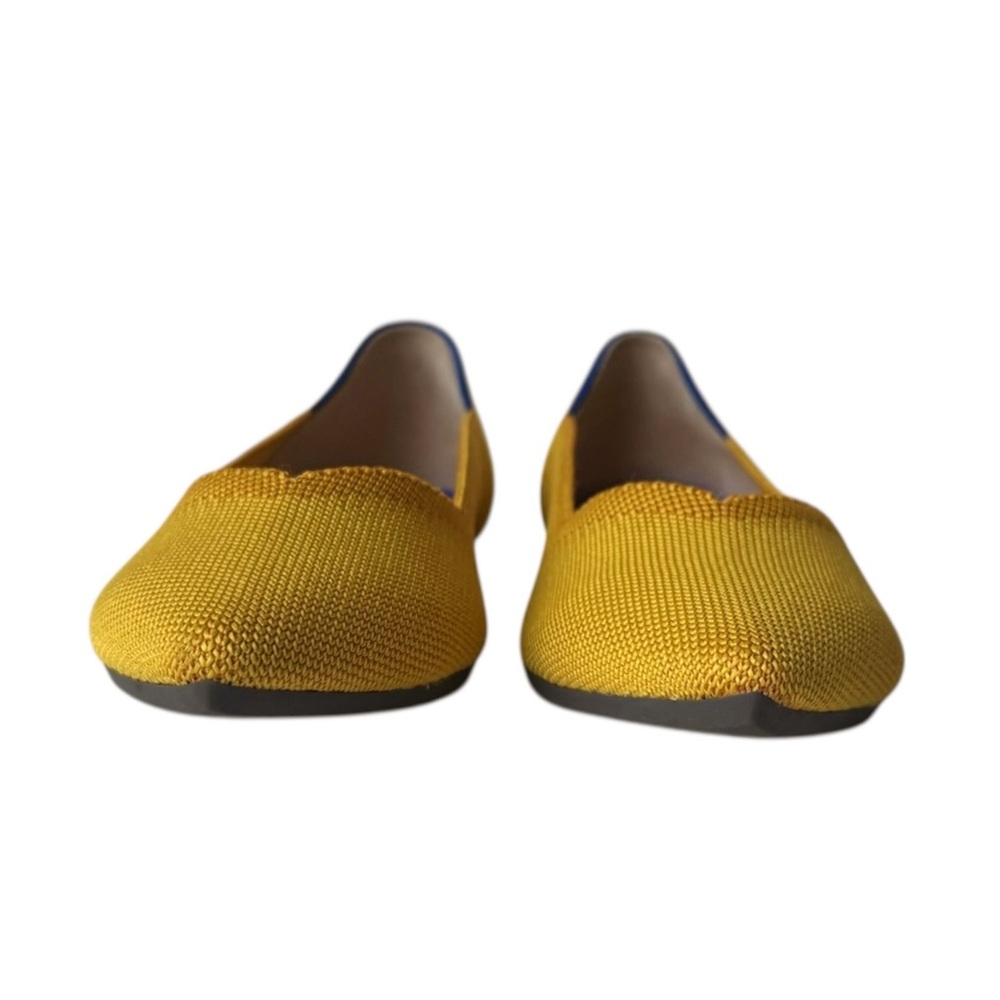 Rothy’s The Point Flats in Marigold Mustard | 9.5 - Picture 5 of 13